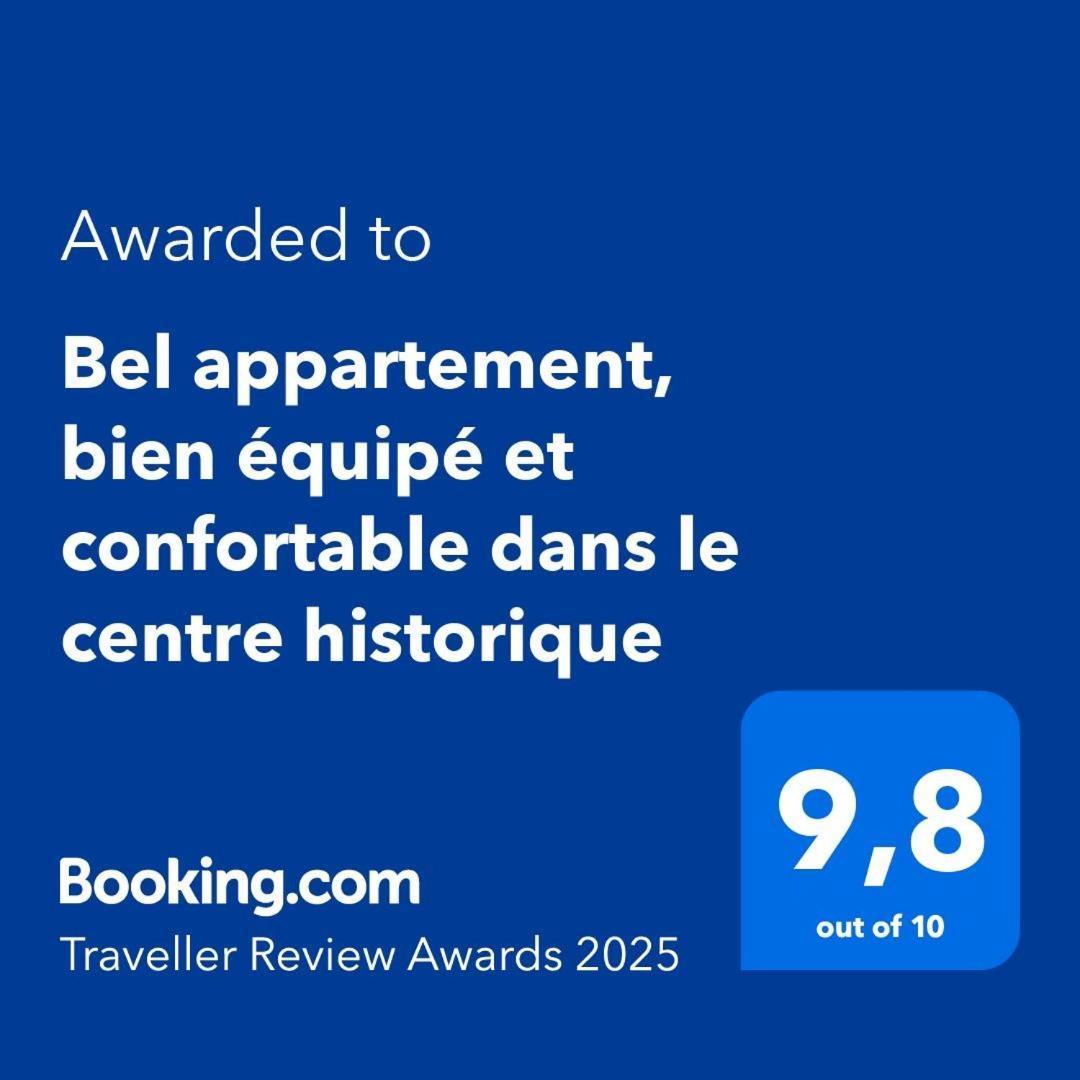 Bel Appartement, Bien Equipe Et Confortable Dans Le Centre Historique Фужер Экстерьер фото